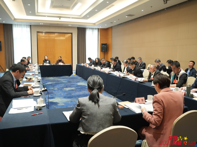 云南省代表团召开代表小组会议（一）