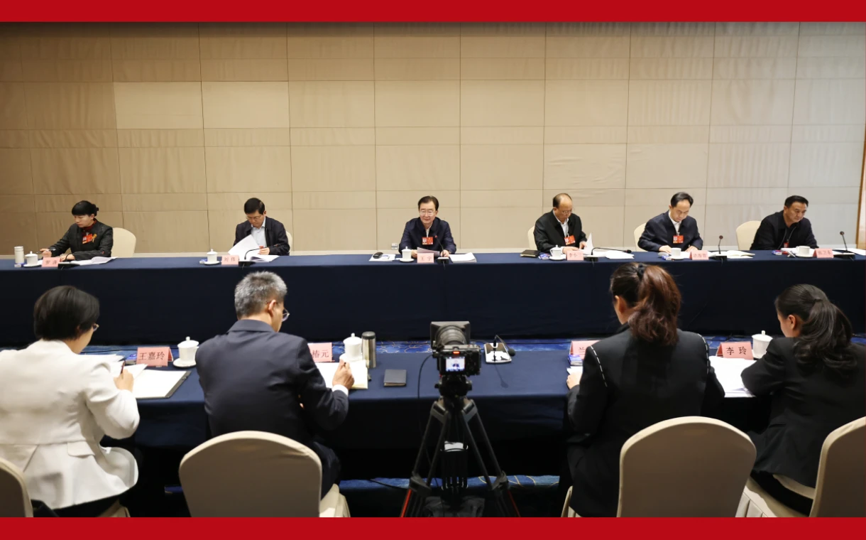 云南省代表团审议全国人大常委会工作报告 王宁王予波等参加